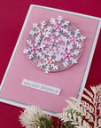 Spellbinders - Snowflake Kisses Collection - Dies - Snowflake Wreath-ScrapbookPal