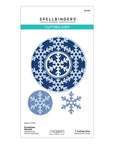 Spellbinders - Snowflake Kisses Collection - Dies - Snowflake Wreath-ScrapbookPal