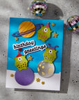 Spellbinders - Space Adventure Collection - Dies - Space Greetings-ScrapbookPal