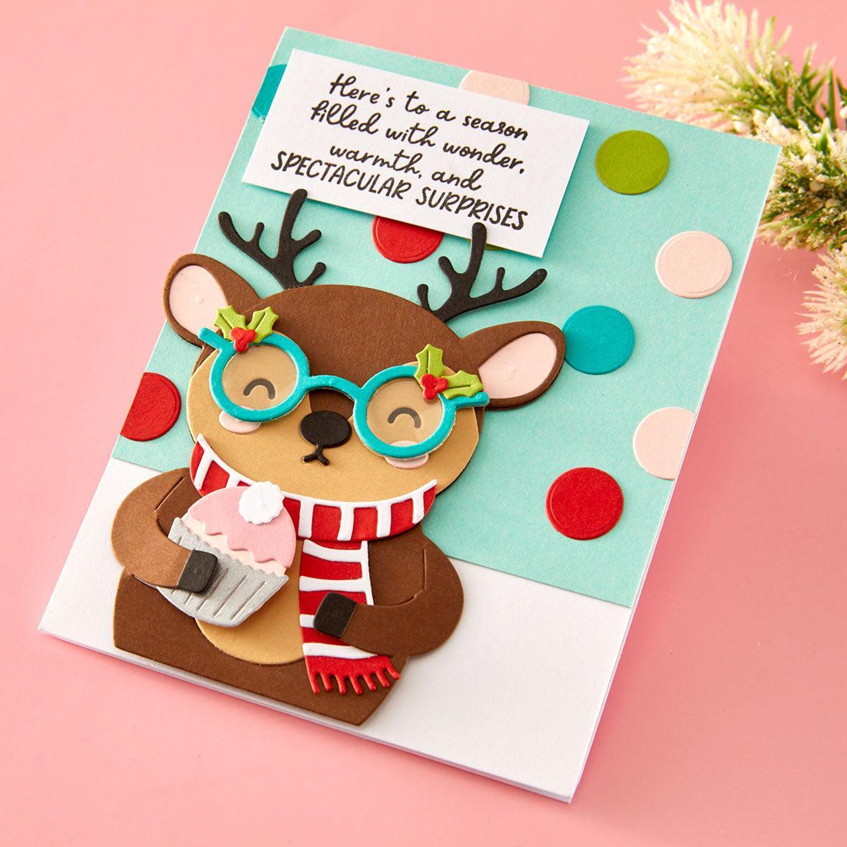Spellbinders - Spectacular Christmas Collection - Dies - Spectacular Deer-ScrapbookPal