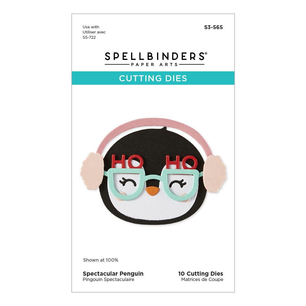 Spellbinders - Spectacular Christmas Collection - Dies - Spectacular Penguin-ScrapbookPal