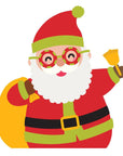 Spellbinders - Spectacular Christmas Collection - Dies - Spectacular Santa-ScrapbookPal