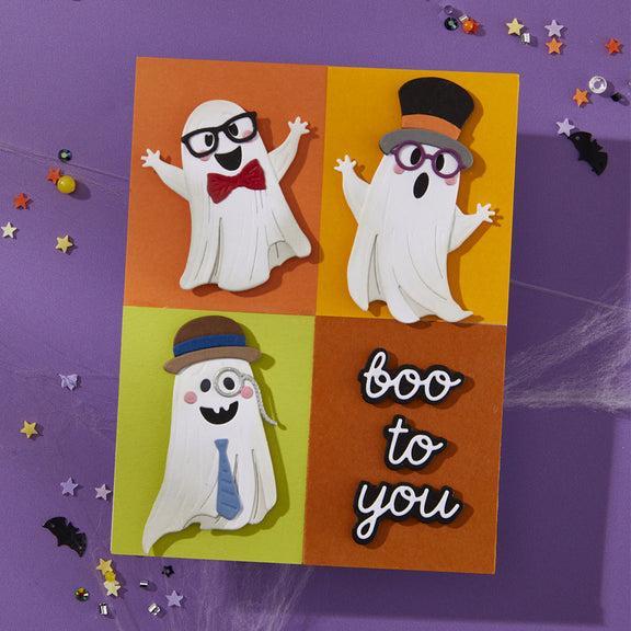 Spellbinders - Spooktacular Collection - Dies - Boo Crew-ScrapbookPal