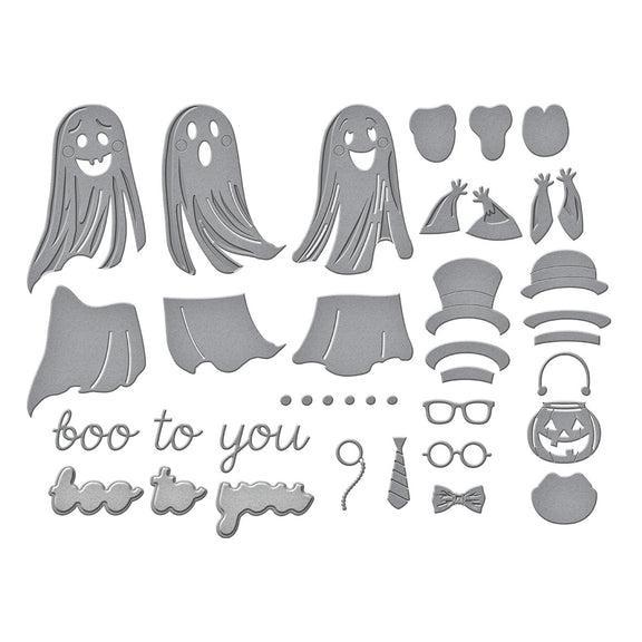 Spellbinders - Spooktacular Collection - Dies - Boo Crew-ScrapbookPal