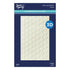 Spellbinders - Spring Sampler - 3D Embossing Folder - Woven-ScrapbookPal
