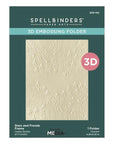 Spellbinders - Starry Holiday Collection - 3D Embossing Folder - Stars and Fronds Frame-ScrapbookPal