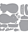 Spellbinders - Stitched Classic Pooh Collection - Dies - Stitched Classic Pooh-ScrapbookPal