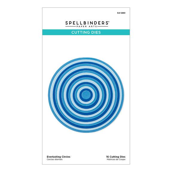 Spellbinders - Stitched Numbers &amp; More Collection - Dies - Everlasting Circles-ScrapbookPal