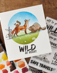 Spellbinders - Storybook Illustrations Collection - Clear Stamps - Words for the Wild-ScrapbookPal
