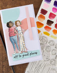 Spellbinders - Storybook Illustrations Collection - Clear Stamps - Words for the Wild-ScrapbookPal