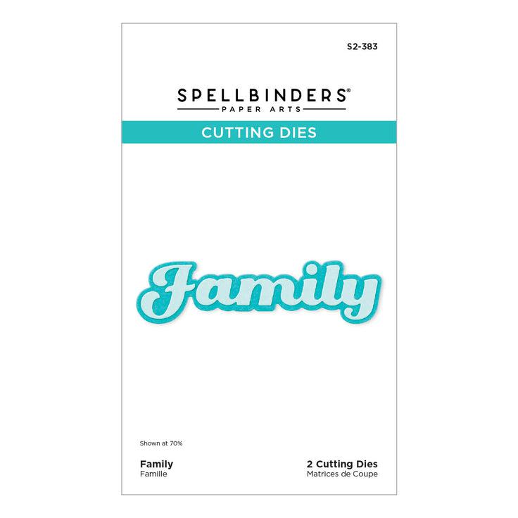 Spellbinders - Storytelling Collection - Dies - Family-ScrapbookPal