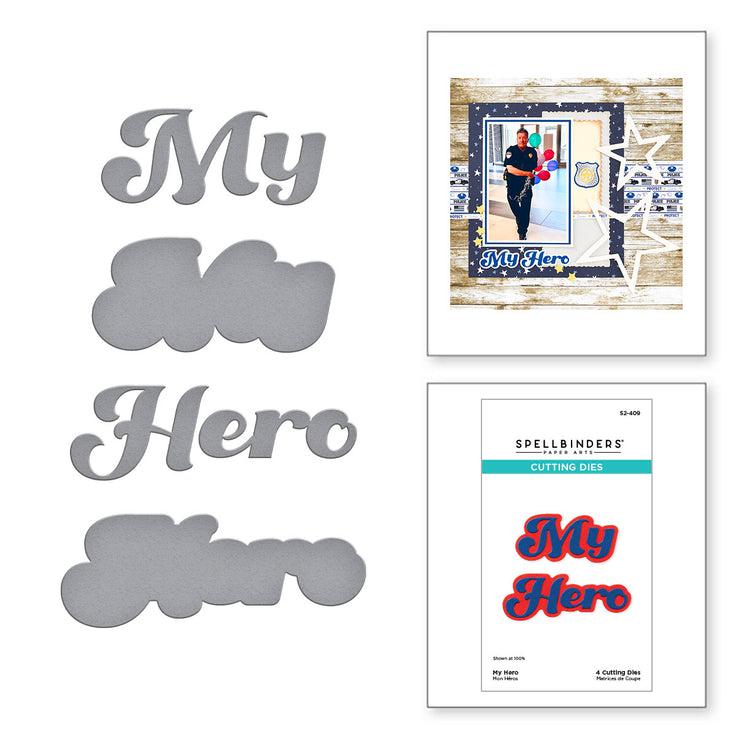 Spellbinders - Storytelling Collection - Dies - My Hero-ScrapbookPal