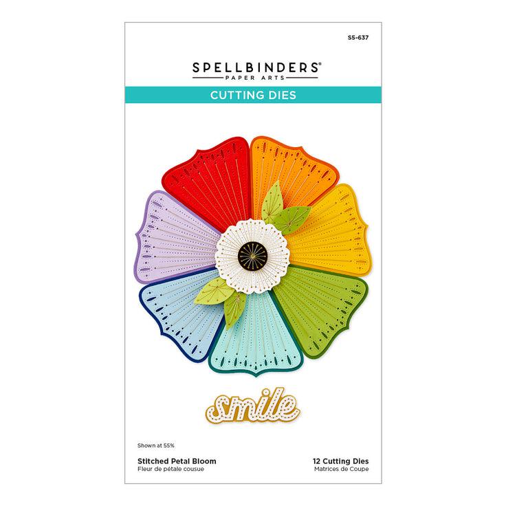 Spellbinders - Storytelling Collection - Dies - Stitched Petal Bloom-ScrapbookPal
