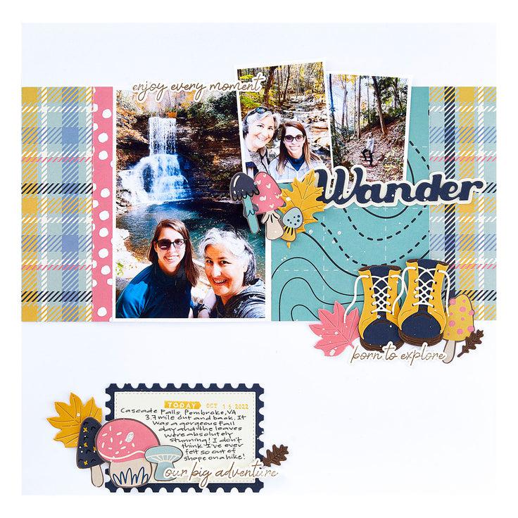 Spellbinders - Storytelling Collection - Dies - Wander Boots-ScrapbookPal