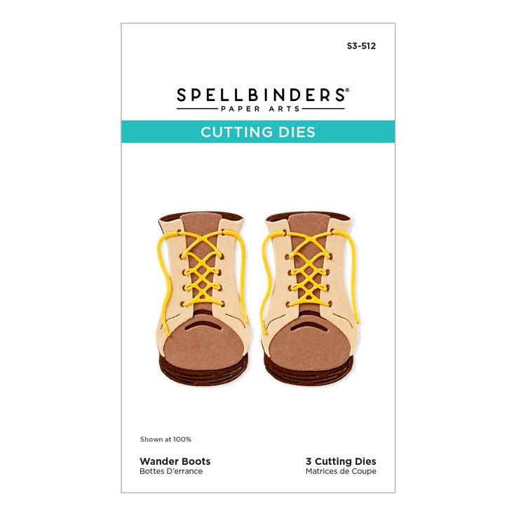 Spellbinders - Storytelling Collection - Dies - Wander Boots-ScrapbookPal