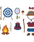 Spellbinders - Summer Camp Collection - Dies - Camp Days-ScrapbookPal