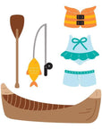 Spellbinders - Summer Camp Collection - Dies - Splash Days-ScrapbookPal