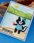 Spellbinders - Summer Camp Collection - Stencils - Lakeside Memories-ScrapbookPal