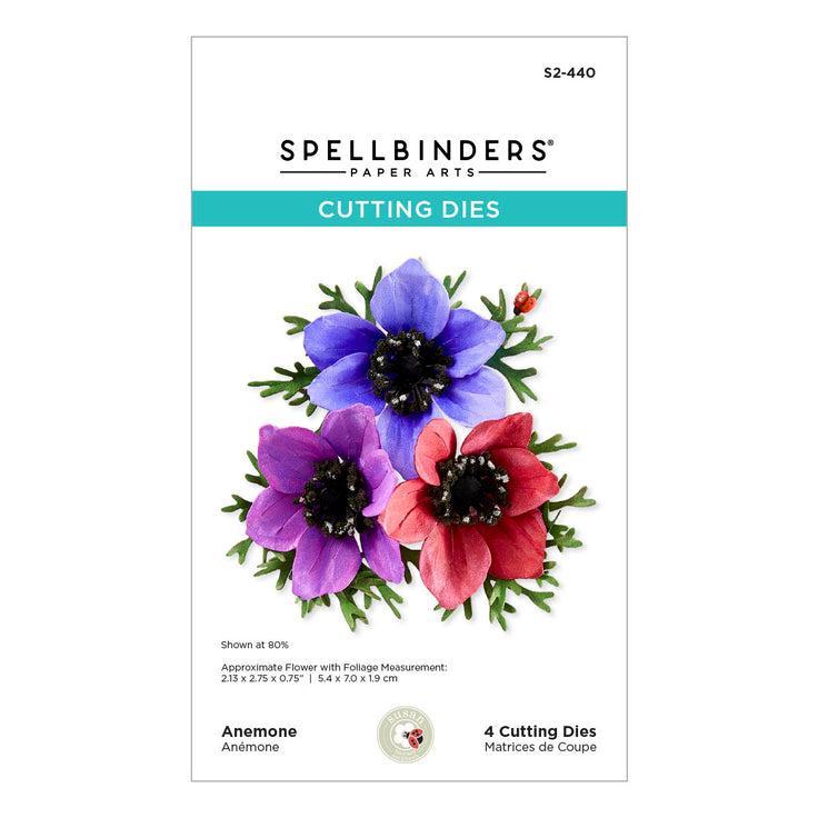Spellbinders - Summer Solstice Garden Collection - Dies - Anemone-ScrapbookPal