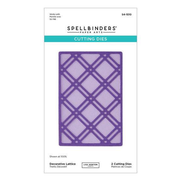 Spellbinders - Summertime Collection - Dies - Decorative Lattice-ScrapbookPal