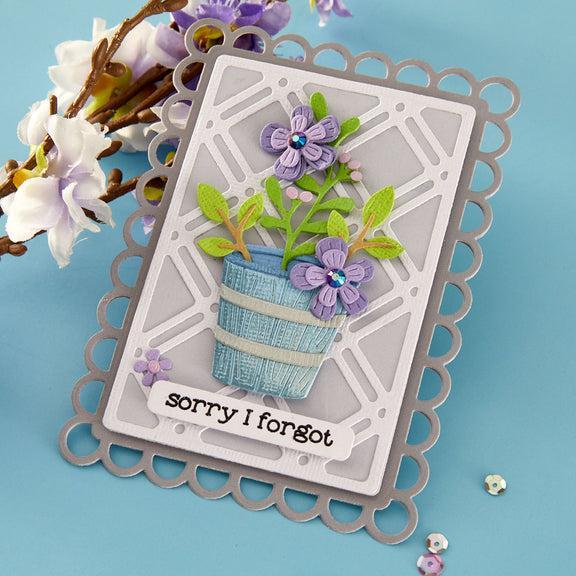 Spellbinders - Summertime Collection - Dies - Garden Planter-ScrapbookPal