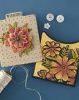 Spellbinders - Tabbed Classic Collection - 3D Embossing Folder & Dies - Thank You Bouquet-ScrapbookPal