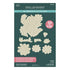 Spellbinders - Tabbed Classic Collection - 3D Embossing Folder & Dies - Thank You Bouquet-ScrapbookPal