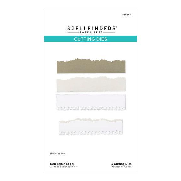 Spellbinders - Take Note Collection - Dies - Torn Paper Edges-ScrapbookPal
