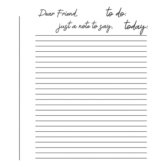 Spellbinders - Take Note Collection - Registration Press Plates - Take Note-ScrapbookPal