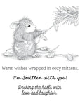 Spellbinders - Tangled Collection - Cling Stamps - Smitten with Mittens-ScrapbookPal