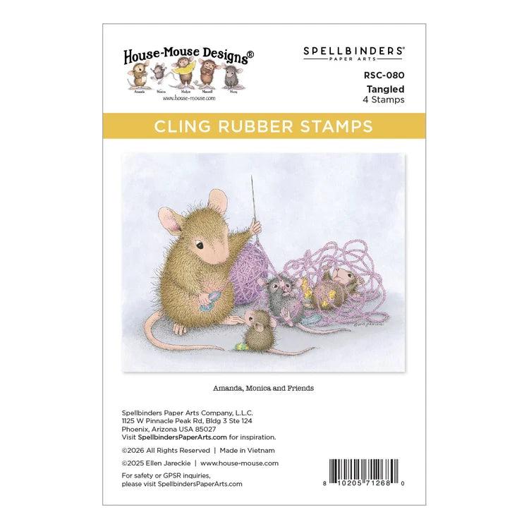 Spellbinders - Tangled Collection - Cling Stamps - Tangled-ScrapbookPal