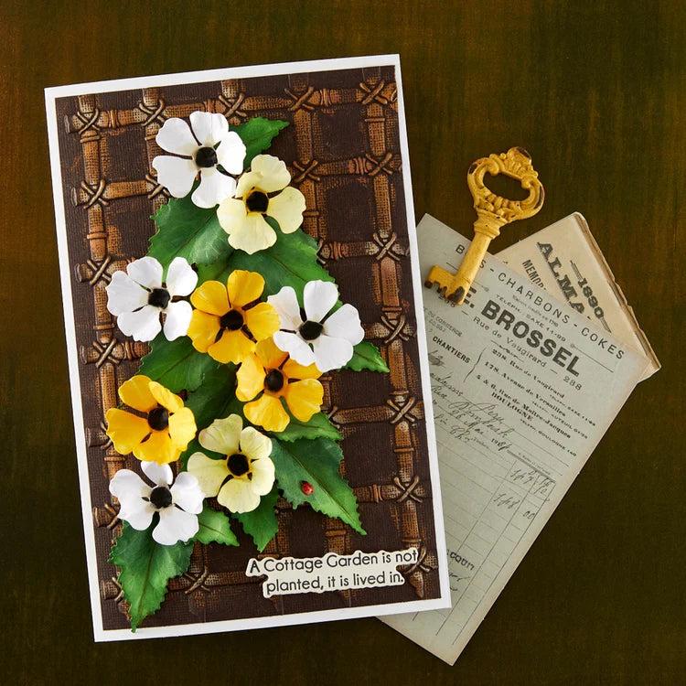 Spellbinders - The Cottage Garden Collection - Dies - Black-Eyed Susan Vine-ScrapbookPal