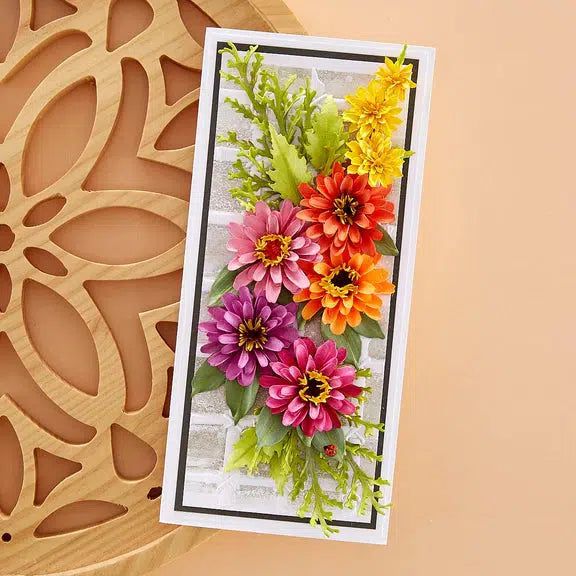 Spellbinders - The Painter’s Garden Collection - 3D Embossing Folder - Bamboo Trellis-ScrapbookPal