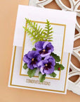 Spellbinders - The Painter’s Garden Collection - 3D Embossing Folder - Bamboo Trellis-ScrapbookPal