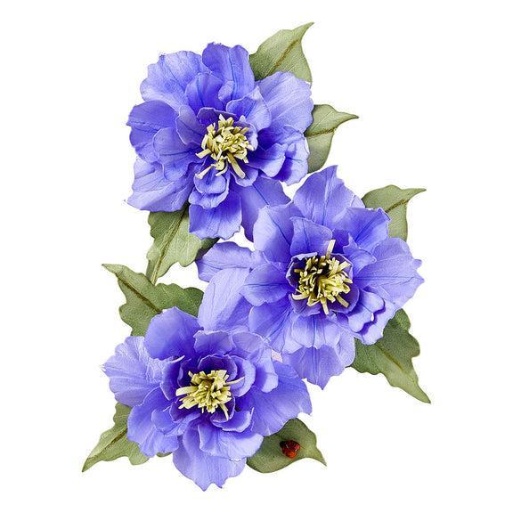 Spellbinders - The Poet's Garden Collection - Dies - Clematis Poet-ScrapbookPal