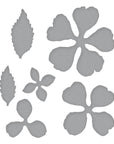 Spellbinders - The Victorian Garden Collection - Dies - Camellia-ScrapbookPal