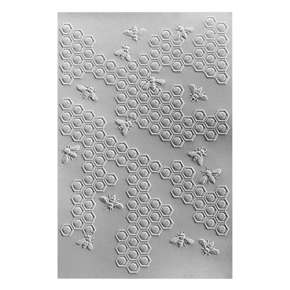 Spellbinders - Through the Arbor Garden - 3D Embossing Folder - Bee-Cause-ScrapbookPal