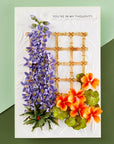 Spellbinders - Through the Arbor Garden - Dies - Delphinium-ScrapbookPal