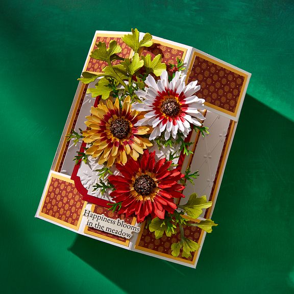 Spellbinders - Through the Meadow Collection - Dies - Painted Daisy and Ladybugs-ScrapbookPal