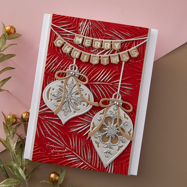 Spellbinders - Timeless Trees Collection - Dies - Vintage Layered Ornaments - Scratch & Dent-ScrapbookPal