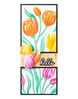 Spellbinders - Tulip Garden Collection - 3D Embossing Folder - Twirling Tulips-ScrapbookPal