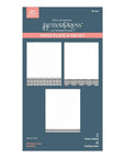 Spellbinders - Vivid Expressions Collection - Press Plates & Dies - Pressed Lace Borders-ScrapbookPal