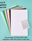 Spellbinders - We All Have Baggage Collection - Carry It Together Class Kit - Papers & Embellisments-ScrapbookPal