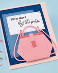 Spellbinders - We All Have Baggage Collection - Dies - Designer Purse-ScrapbookPal