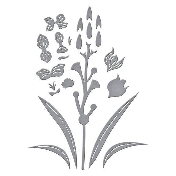 Spellbinders - Wildflowers Collection - Dies - Layered Gladiolus-ScrapbookPal