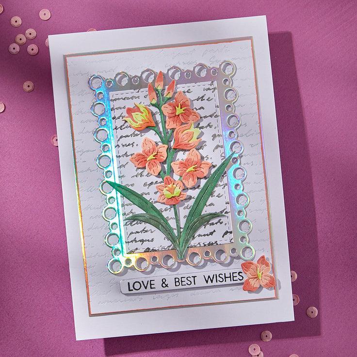 Spellbinders - Wildflowers Collection - Dies - Layered Gladiolus-ScrapbookPal