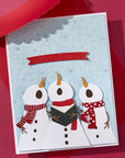 Spellbinders - Wonderland Collection - Dies - The Snow Notes-ScrapbookPal