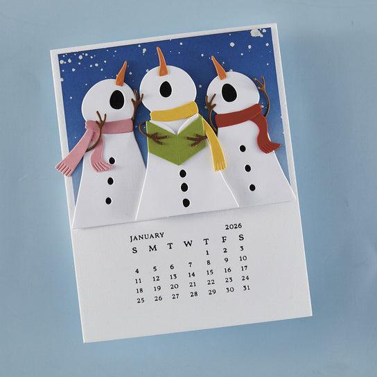 Spellbinders - Wonderland Collection - Press Plates - DIY 2026 Calendar-ScrapbookPal