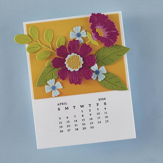 Spellbinders - Wonderland Collection - Press Plates - DIY 2026 Calendar-ScrapbookPal