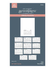 Spellbinders - Wonderland Collection - Press Plates - DIY 2026 Calendar-ScrapbookPal